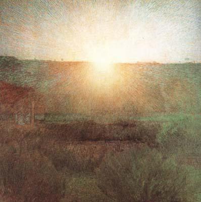 Giuseppe Pellizza da Volpedo The Rising Sun or The Sun (mk19) oil painting image
